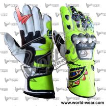 Valentino Rossi 2009 Motorcycle Racing Leather Gloves