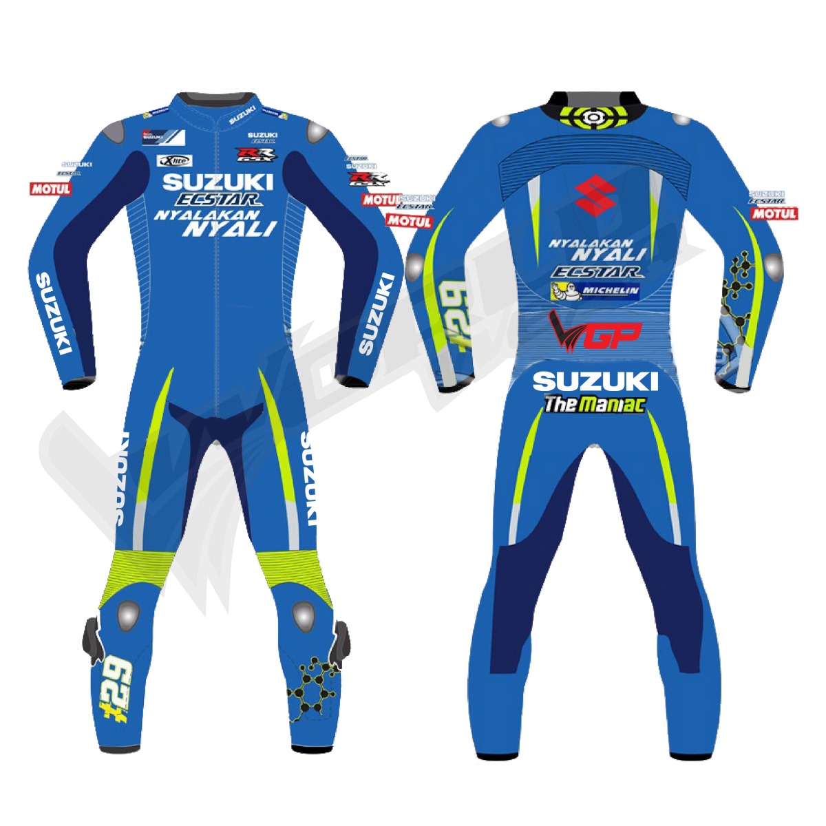 Alex Rins Suzuki 2017 Men Motorbike Racing Leather Suit; high-performance leather suit; CE approved racing suit; professional motorbike racing suit; men's protective leather suit; motorbike suit with armor; motorcycle racing suit with protection; durable leather racing suit; custom fit motorbike suit; motorcycle racing gear for men; perforated leather racing suit; men's racing leather gear; track racing leather suit; men's leather motorcycle suit; protective leather suit for bikers; full-body leather racing suit for men