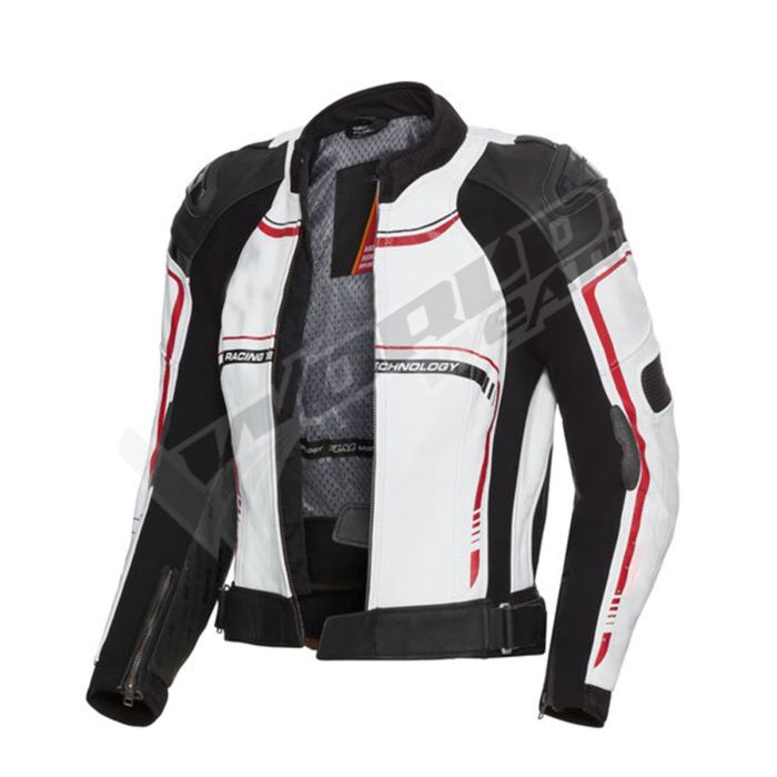 Customize Grimoto Women Motorbike Raceing Leather Jacket