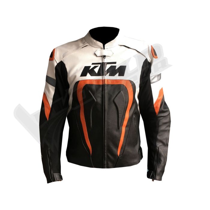 KTM 2016 Men Motorbike Raceing Leather Jacket
