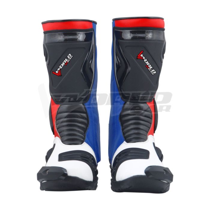 Long Gopro Men Motorbike Racing Leather Boots