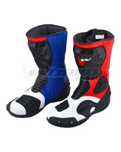 Long Gopro Men Motorbike Racing Leather Boots