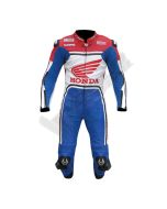 Casey Stoner Honda HRC 2015 Men Motorbike Racing Leather Suit
