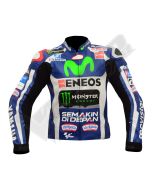 Jorge Lorenzo Yamaha Movistar Motogp Men Motorbike Raceing Leather Jacket