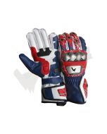 Spiderman Worldwear Motorbike Racing Leather Gloves