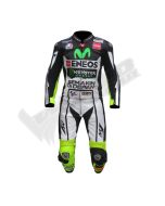 Valentino Rossi Yamaha Black Motogp 2015 Men Motorbike Racing Leather Suit
