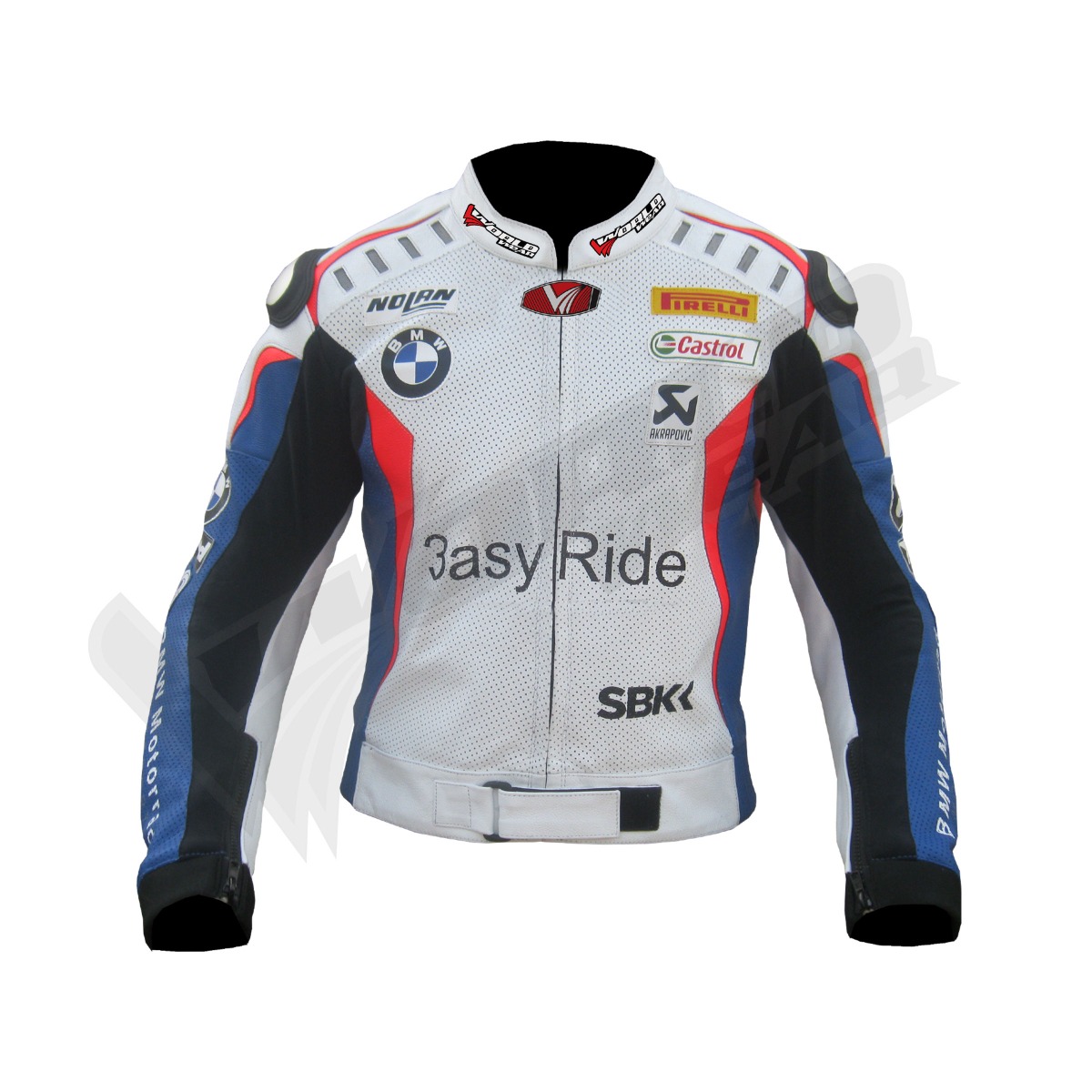 Eugene Averty BMW SBK 2014 Men Motorbike Raceing Leather Jacket; Motorcycle racing protective jacket Biker leather racing suit Performance leather motorcycle jacket Racing-style motorbike jacket Leather racing jacket for bikers High-performance motorcycle jacket Motorbike racing gear jacket Rider's leather racing jacket Biker race leather jacket Sport motorcycle leather jacket Motorcycle racing protective jacket Biker leather racing suit Performance leather motorcycle jacket Racing-style motorbike jacket Leather racing jacket for bikers High-performance motorcycle jacket Motorbike racing gear jacket Rider's leather racing jacket Biker race leather jacket Sport motorcycle leather jacket