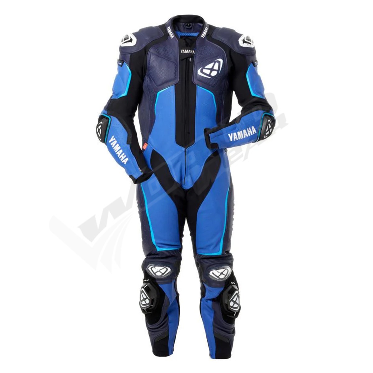 Yamaha Women Leather Scott Redding Motorbike Raceing Letaher Suit; CE approved racing suit; professional motorbike racing suit; men's protective leather suit; motorbike suit with armor; motorcycle racing suit with protection; durable leather racing suit; custom fit motorbike suit; motorcycle racing gear for men; perforated leather racing suit; men's racing leather gear; track racing leather suit; men's leather motorcycle suit; protective leather suit for bikers; full-body leather racing suit for men