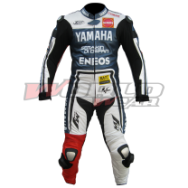 Jorge Lorenzo Yamaha Motorbike Racing Leather Suit